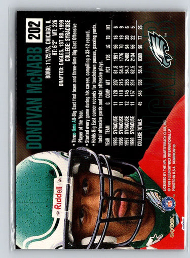 1999 SkyBox Dominion #202 Donovan McNabb K62