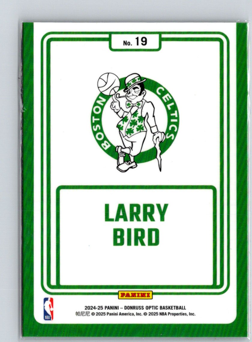 2024-25 Donruss Optic #19 Larry Bird Winner Stays K62