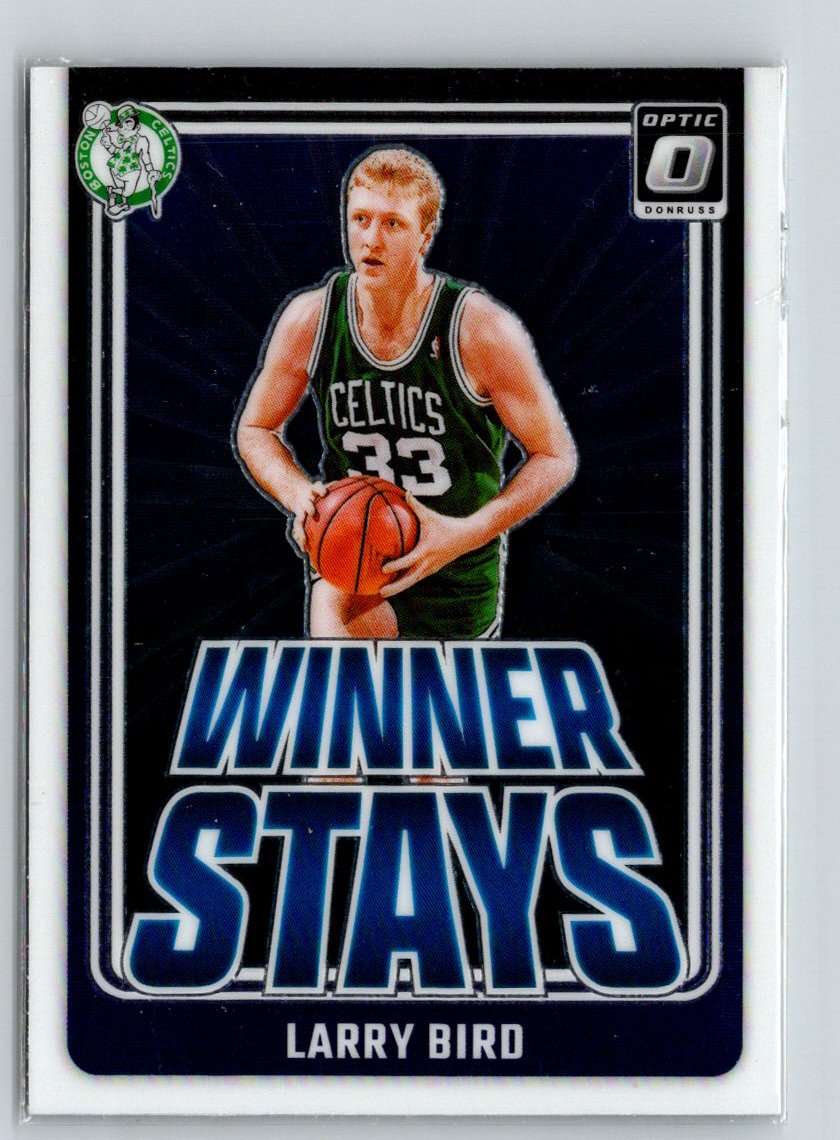 2024-25 Donruss Optic #19 Larry Bird Winner Stays K62
