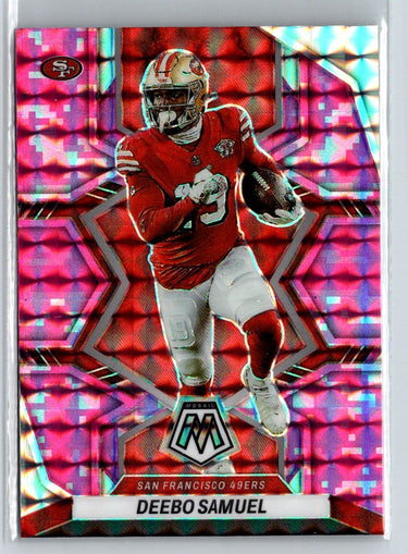 2022 Panini Mosaic #177 Deebo Samuel Mosaic Camo Pink K62
