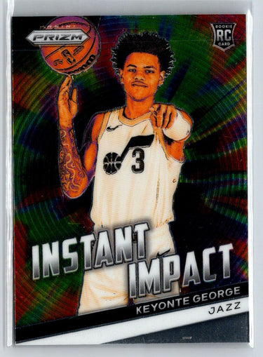 2023-24 Panini Prizm #11 Keyonte George Instant Impact K62
