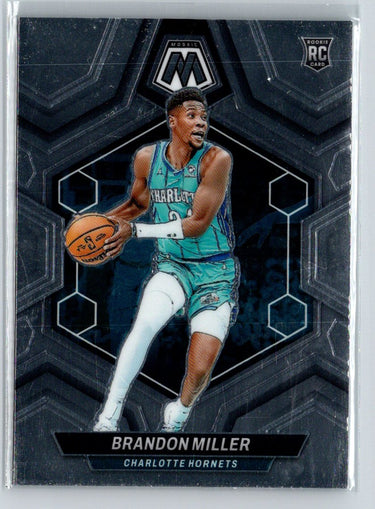 2023-24 Panini Mosaic #202 Brandon Miller K63