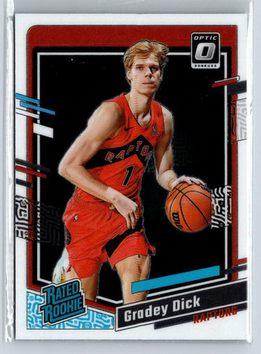 2023-24 Donruss Optic #212 Gradey Dick K63