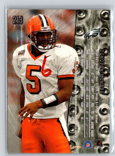 1999 SkyBox Metal Universe #213 Donovan McNabb K64