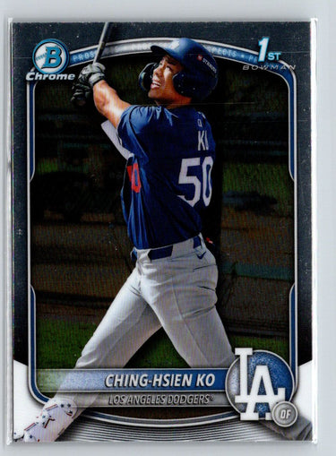 2025 Bowman Chrome #BCP-224 Ching-Hsien Ko Prospects K66
