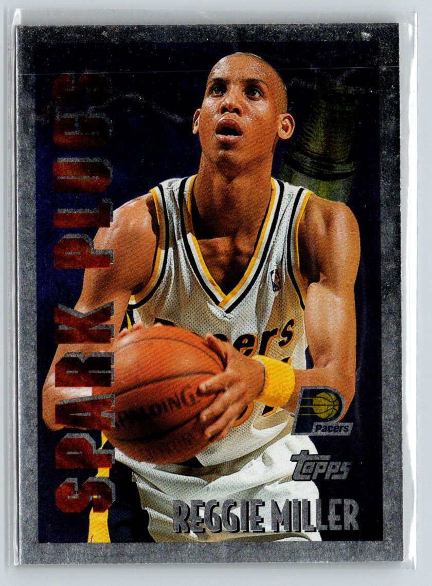 1995-96 Topps #SP3 Reggie Miller Spark Plugs K69