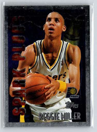 1995-96 Topps #SP3 Reggie Miller Spark Plugs K69