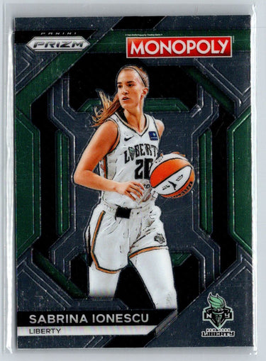 2024 Panini Prizm Monopoly WNBA #WNBA18 Sabrina Ionescu All-Star K69