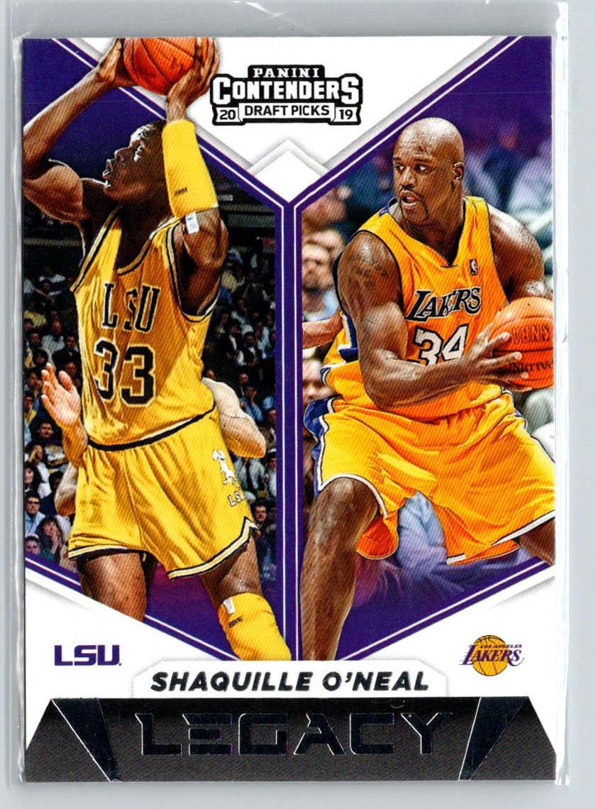 2019 Panini Contenders Draft Picks #19 Shaquille O'Neal Legacy K70