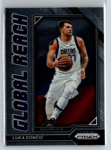 2022-23 Panini Prizm #10 Luka Doncic Global Reach K70