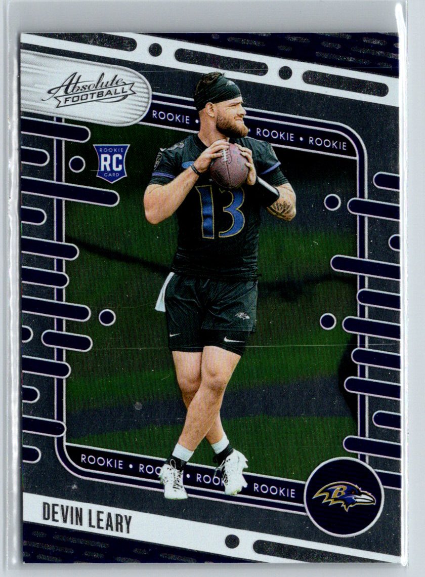 2024 Panini Absolute #198 Devin Leary Blue L01