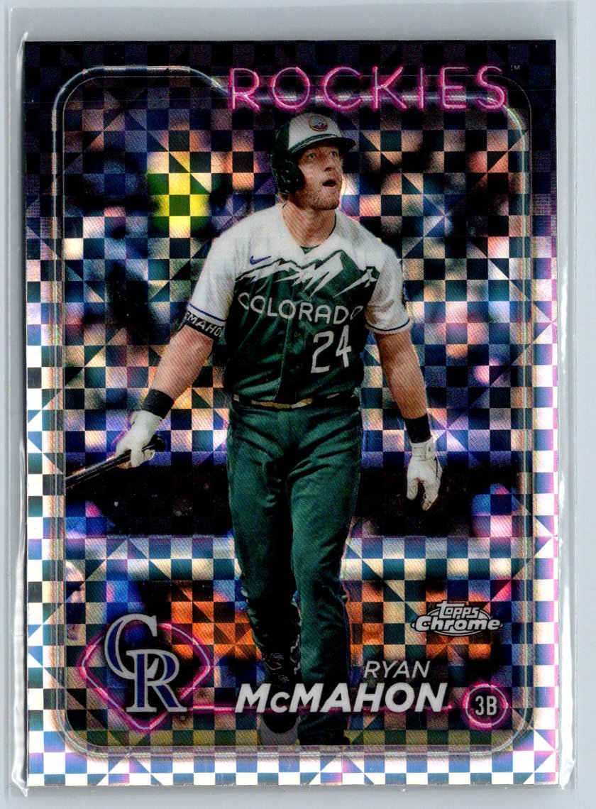 2024 Topps Chrome #299 Ryan McMahon X-Fractors L01