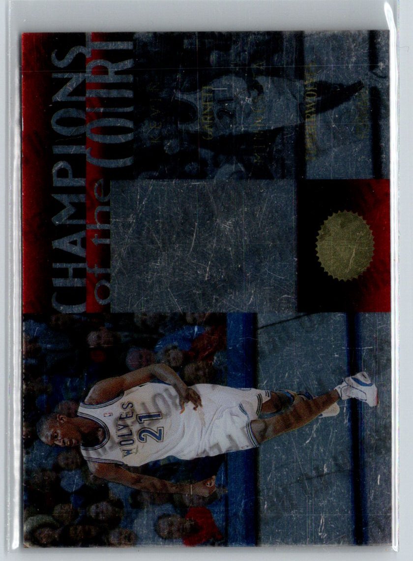 1995-96 SP Championship #C16 Kevin Garnett Champions of the Court L01