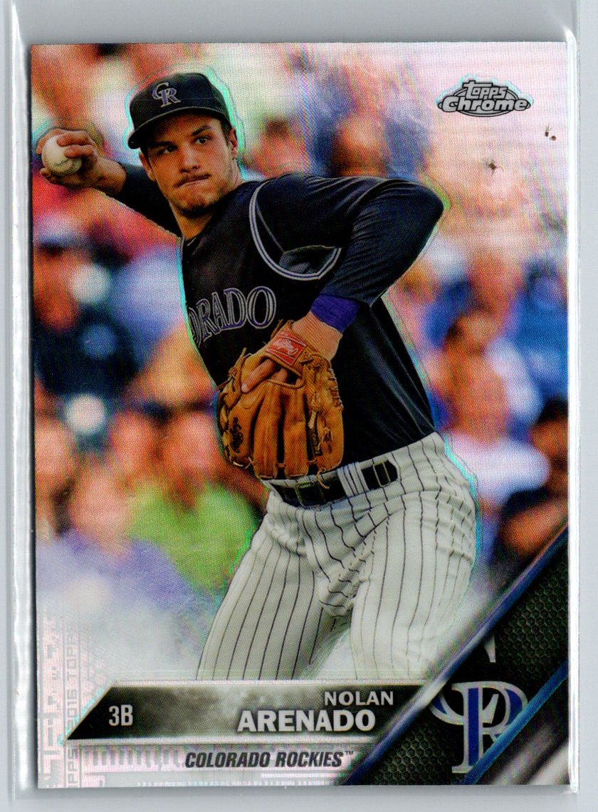 2016 Topps Chrome #9 Nolan Arenado Refractor L01