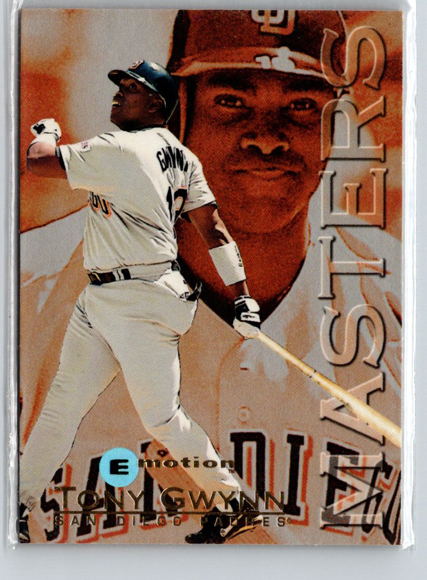 1995 SkyBox E-Motion #4 Tony Gwynn Masters L02