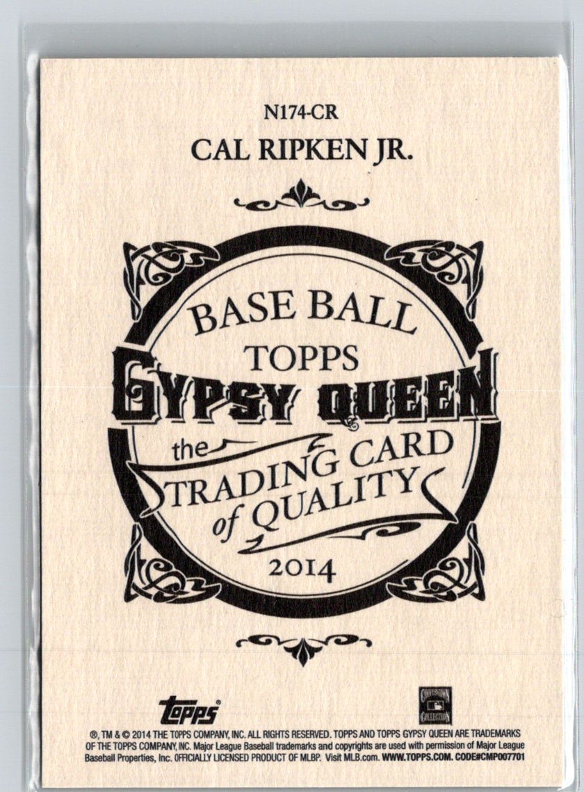 2014 Topps Gypsy Queen #N174-CR Cal Ripken Jr. N174 Gypsy Queen L02