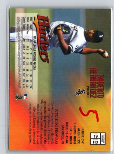1997 Finest #19 Roberto Hernandez Refractors L02