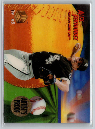 1995 Sportflix UC3 #17 Alex Fernandez Artist's Proofs L04