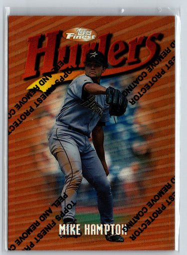 1997 Finest #64 Mike Hampton Refractors L04