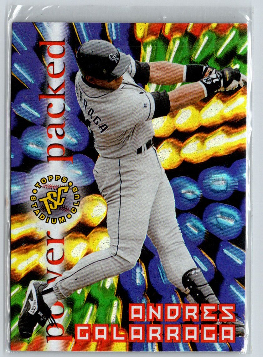 1996 Stadium Club #PP12 Andres Galarraga Power Packed L04