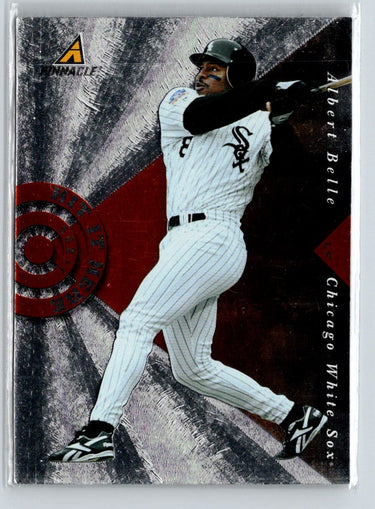 1998 Pinnacle #6 Albert Belle Hit it Here Samples L05