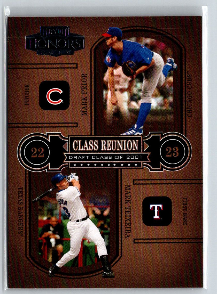 2004 Playoff Honors Mark Prior Mark Teixeira Class Reunion #/2001 L05