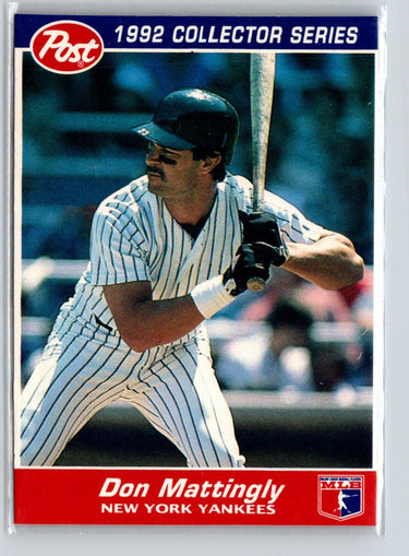 1992 Post Cereal #3 Don Mattingly L05