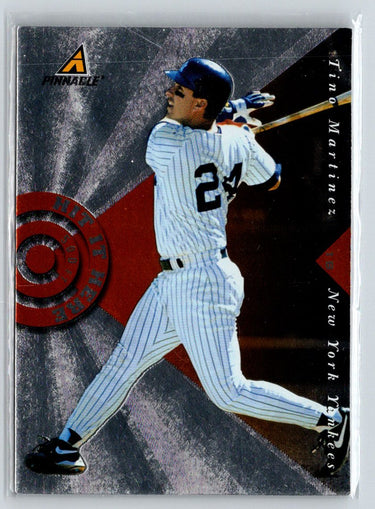 1998 Pinnacle #7 Tino Martinez Hit it Here L05