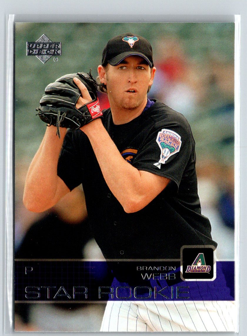 2003 Upper Deck #503 Brandon Webb L06
