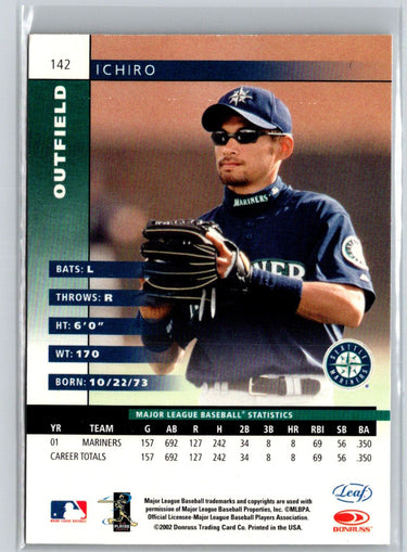 2002 Leaf #142 Ichiro Suzuki L06