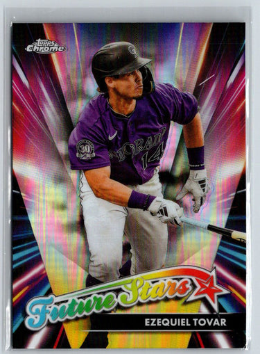 2024 Topps Chrome #FS-19 Ezequiel Tovar Future Stars L06