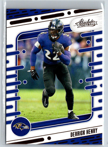 2024 Panini Absolute #8 Derrick Henry Blue L06