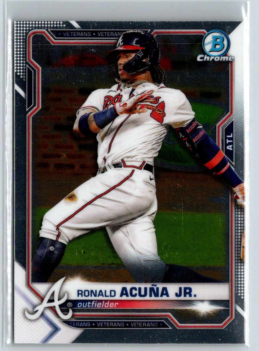2021 Bowman Chrome #11 Ronald Acuña Jr. L06