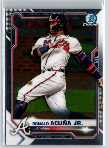 2021 Bowman Chrome #11 Ronald Acuña Jr. L06