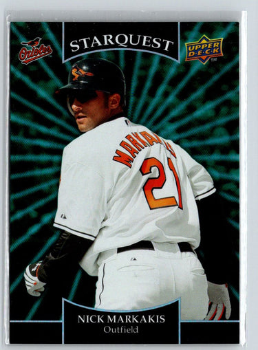 2009 Upper Deck #SQ-49 Nick Markakis StarQuest Emerald Super Rare L06