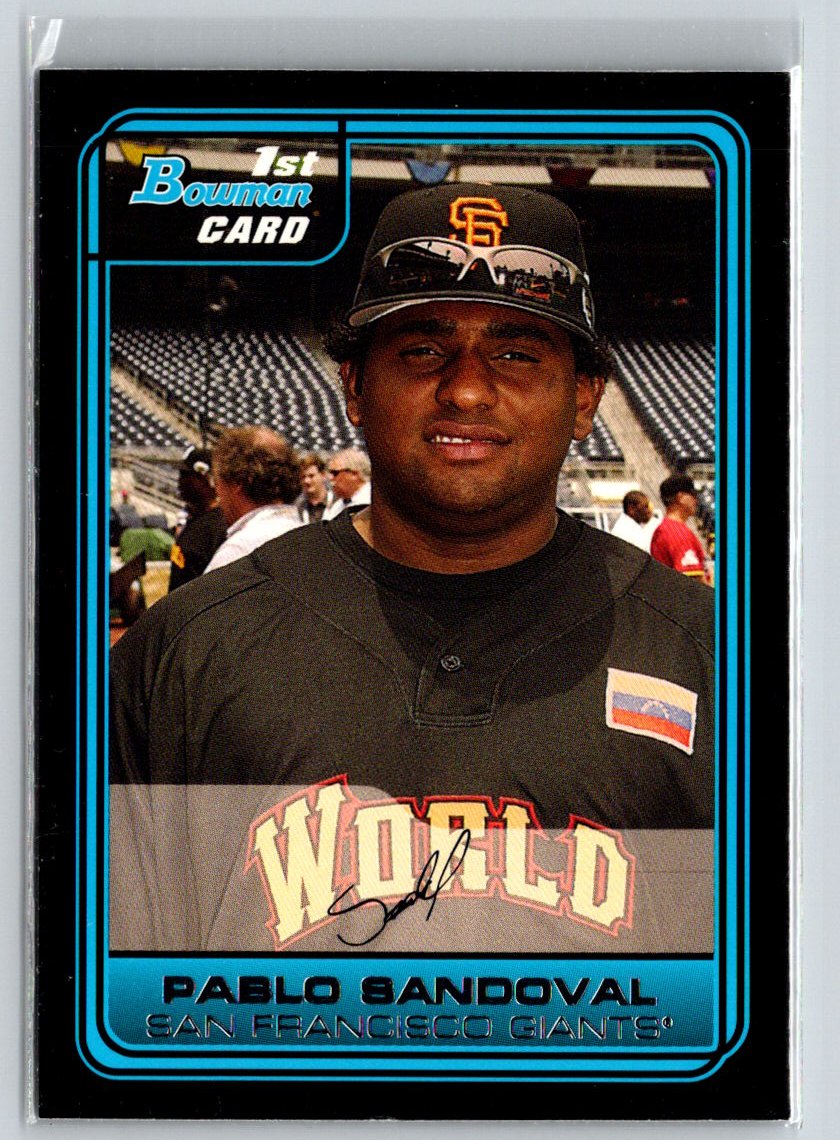2006 Bowman Draft Picks & Prospects Pablo Sandoval RC Card L07