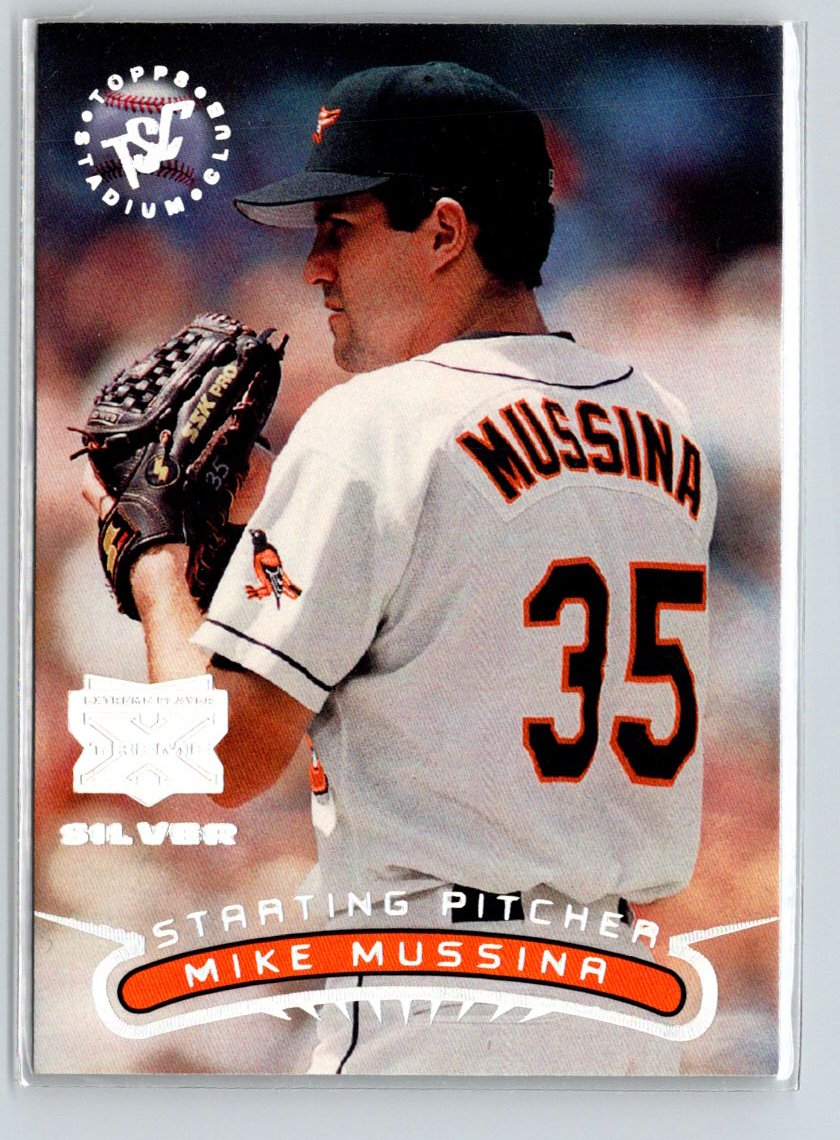 1996 Stadium Club #NNO Mike Mussina Extreme Players Silver L07