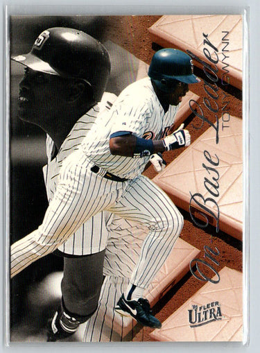 1996 Ultra #3 Tony Gwynn On-Base Leaders L07