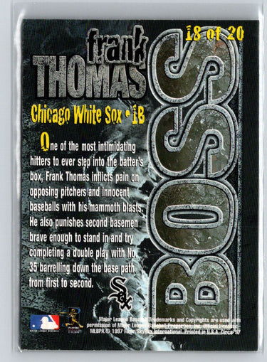 1997 Circa #18 Frank Thomas Boss L08