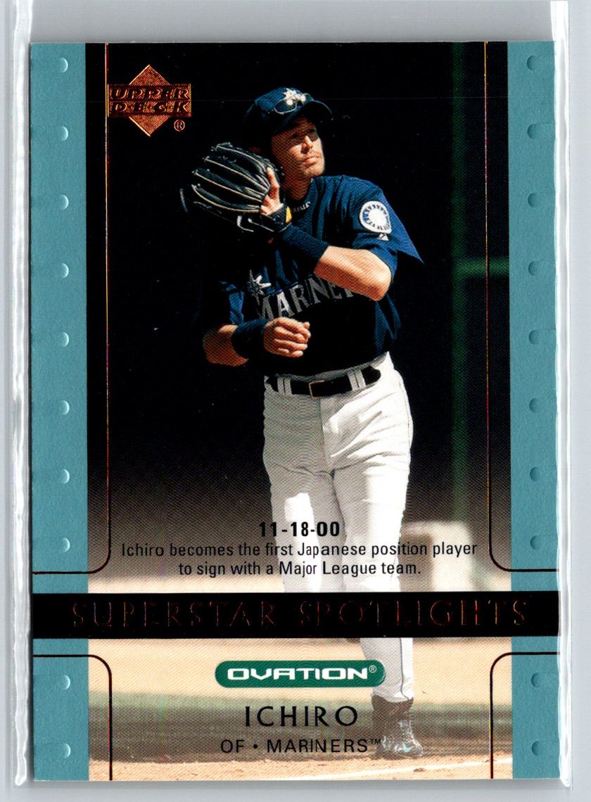 2002 Upper Deck Ovation #90 Ichiro L09