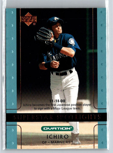 2002 Upper Deck Ovation #90 Ichiro L09