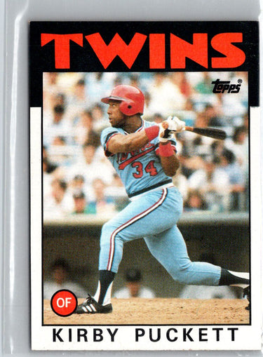 1986 Topps #329 Kirby Puckett L11