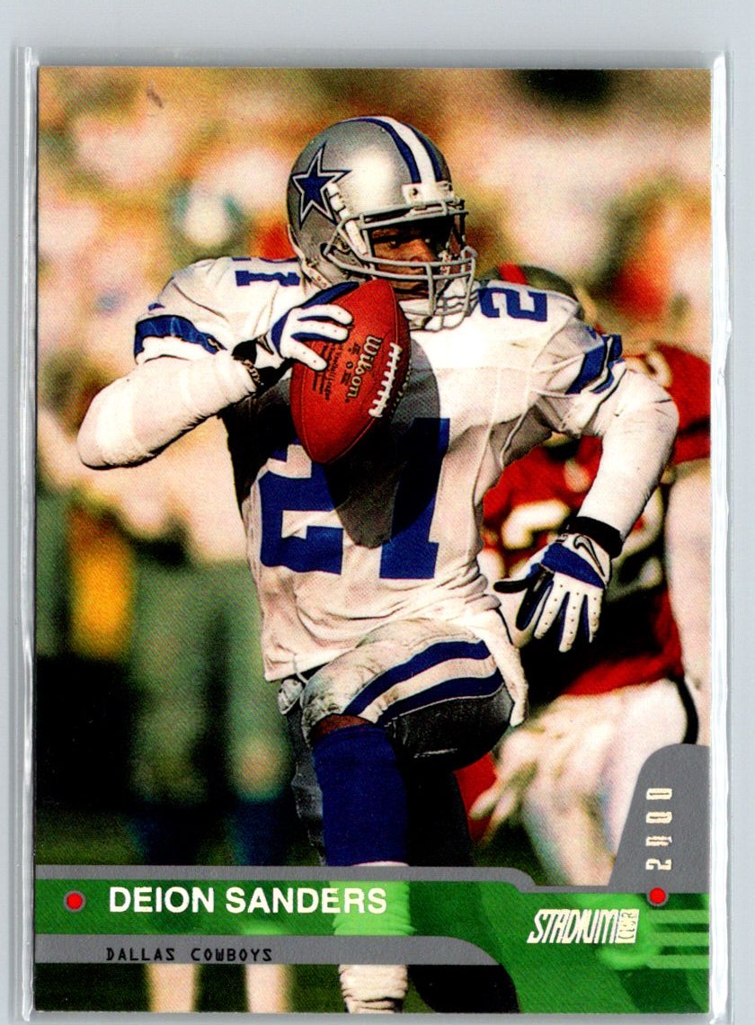2000 Stadium Club #85 Deion Sanders L11
