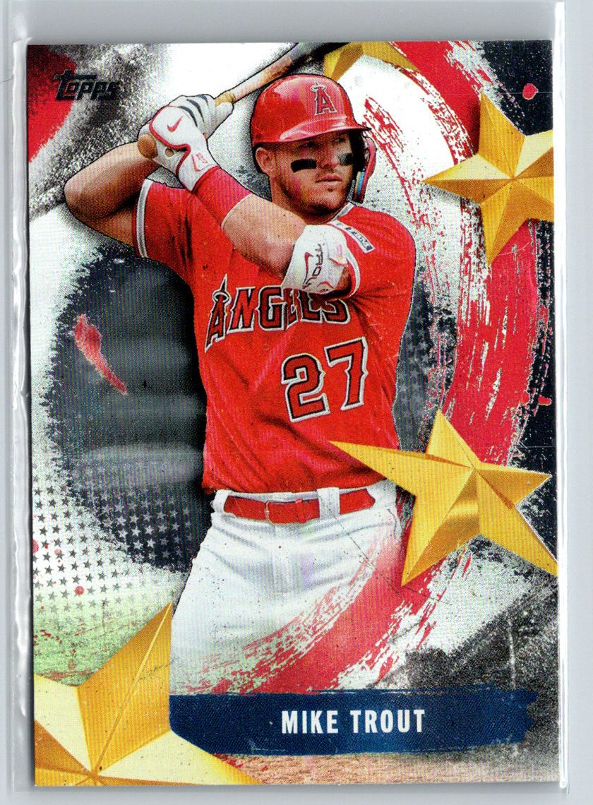 2025 Topps #SMLB-8 Mike Trout Stars of MLB L11