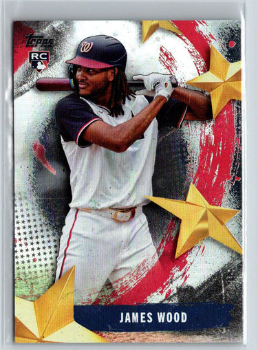 2025 Topps #SMLB-18 James Wood Stars of MLB L11