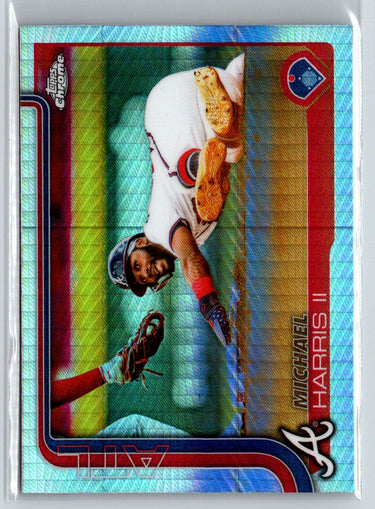 2025 Topps Chrome #230 Michael Harris II Prism Refractors L12