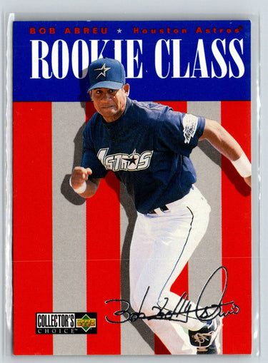 1996 Collector's Choice #450 Bob Abreu Silver Signature L13