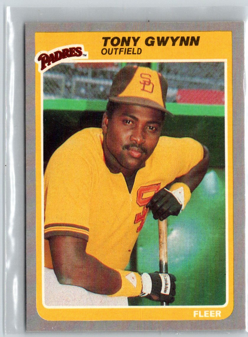 1985 Fleer #34 Tony Gwynn L13