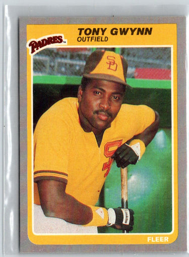 1985 Fleer #34 Tony Gwynn L13