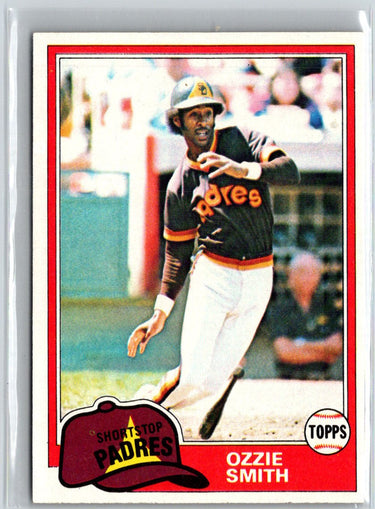 1981 Topps #254 Ozzie Smith L13